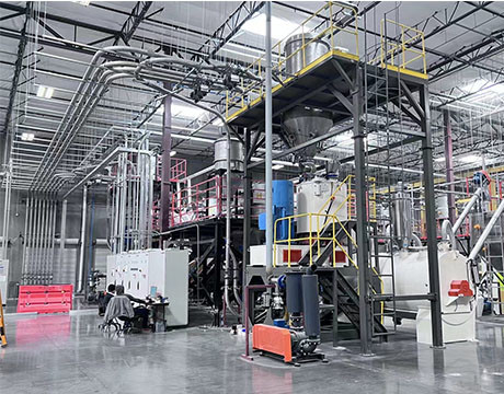 Automatyczny system transportu do ważenia i mieszania paszy dla linii produkcyjnej SPC Floor