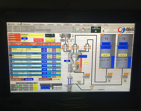 System ważenia i dozowania płynnego oleju węglowego Maszyna do mieszania gumy Banbury Mixer